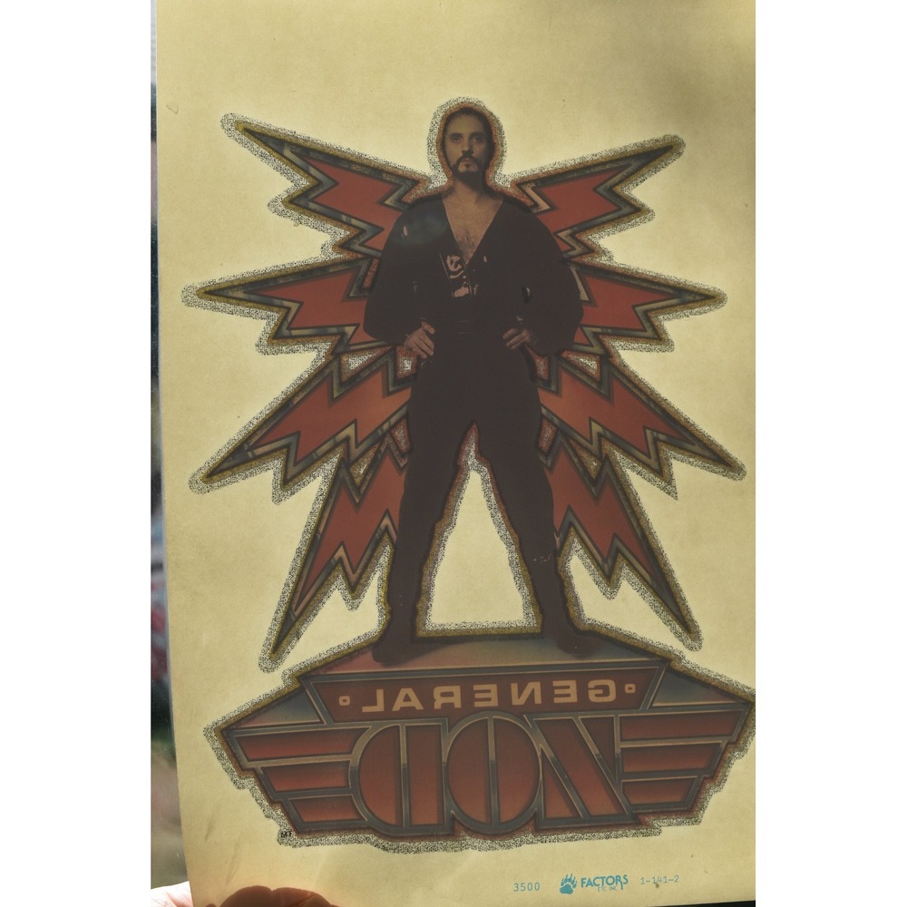 general zod, comic book, superhero iron on transfer